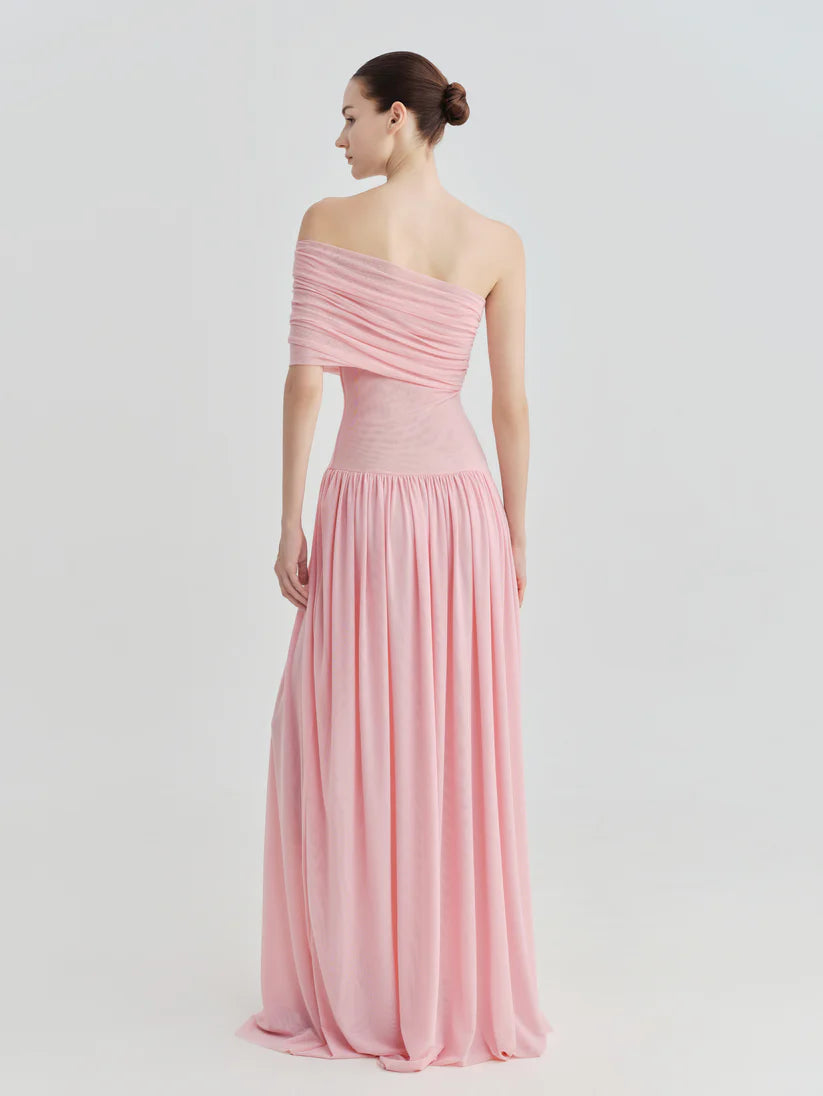 The Elodie Off-Shoulder Maxi Dress