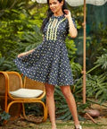 Trimmed in Charm Fit & Flare Dress Brand:ModCloth