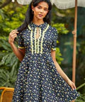 Trimmed in Charm Fit & Flare Dress Brand:ModCloth