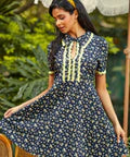 Trimmed in Charm Fit & Flare Dress Brand:ModCloth