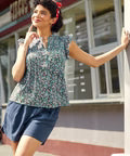 Buttoned & Beloved Sleeveless Top