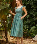 Flair and Square Babydoll Dress