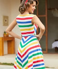 The Miter of Fact Fit & Flare Dress