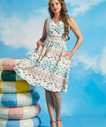 Ocean Air Fit & Flare Dress