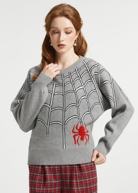 Fright This Way Crewneck Sweater