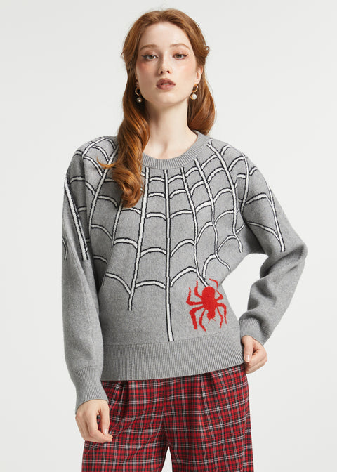Fright This Way Crewneck Sweater