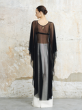 Black Robe Set with Bra
