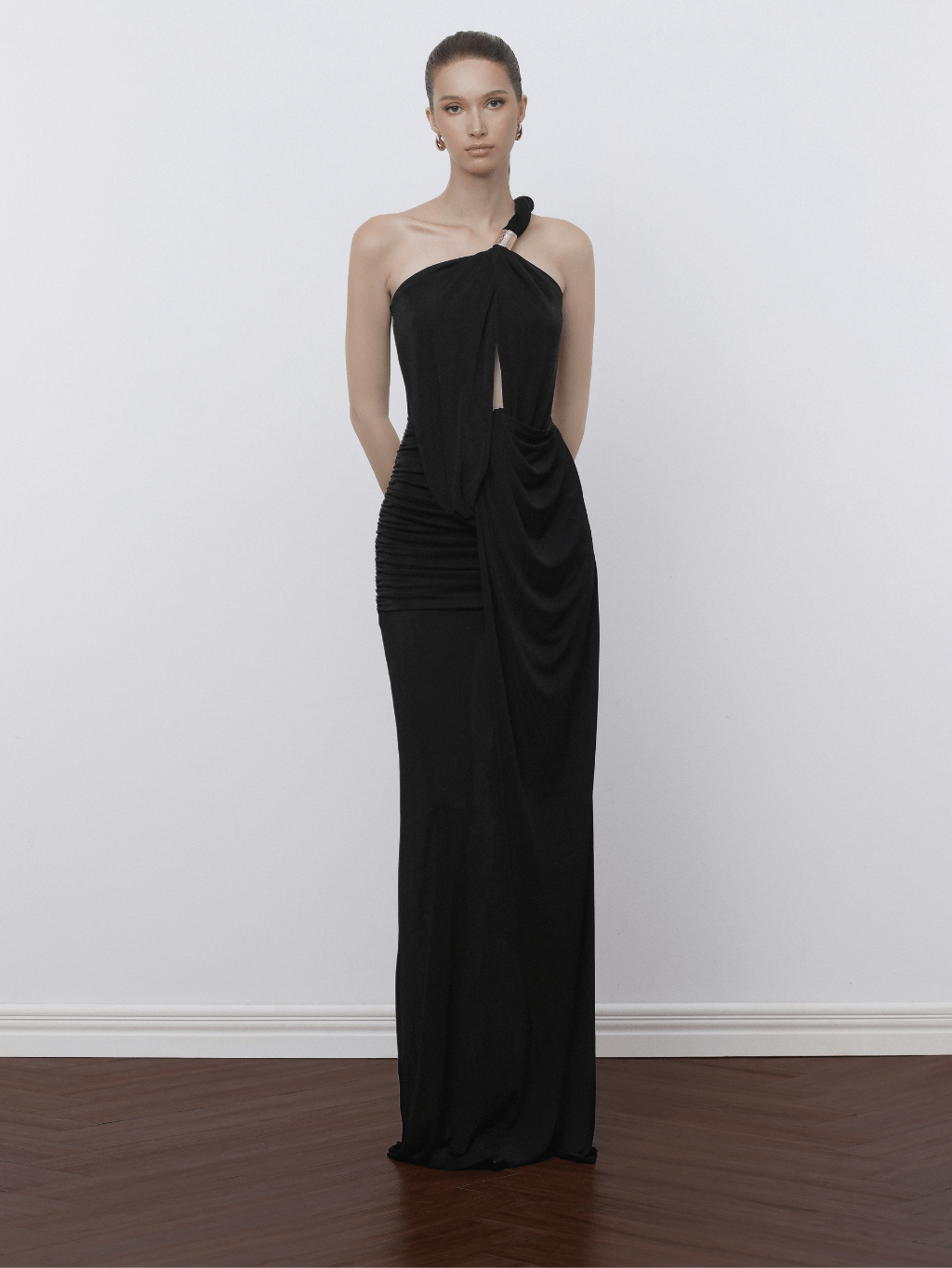 Black Cut-Out Dress