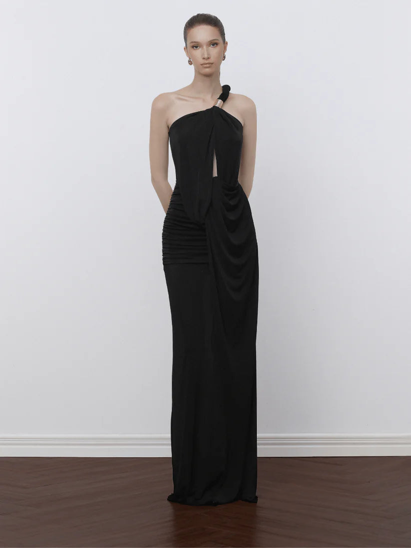 Black Cut-Out Dress