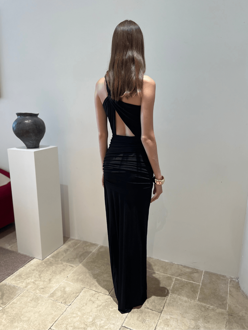 Black Cut-Out Dress