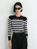 Club De Coco Striped Sweater