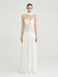 Muse Mesh Halter Gown