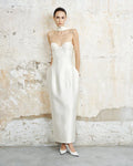 The Bianca Sculpted Taffeta Gown