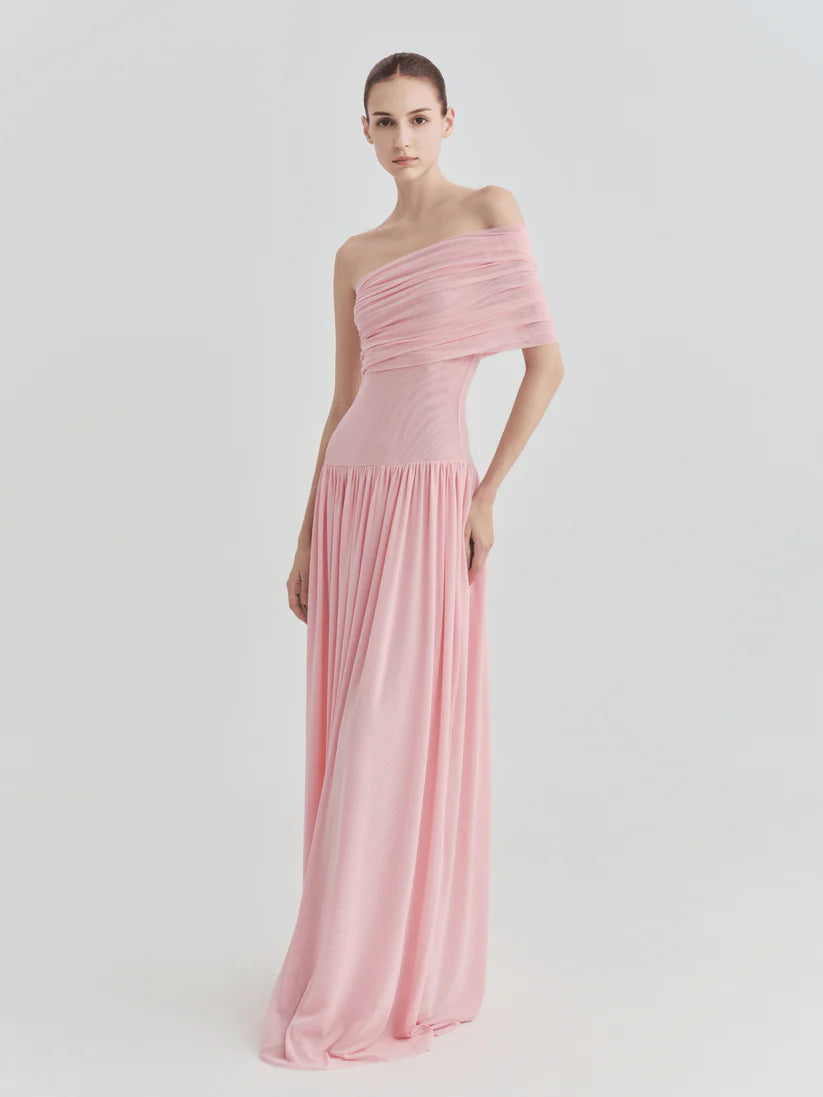 The Elodie Off-Shoulder Maxi Dress