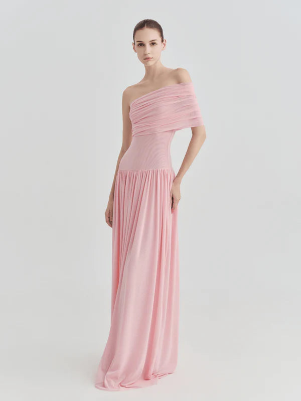 The Elodie Off-Shoulder Maxi Dress