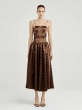 The Sienna Dot Midi Dress