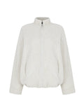 White Faux Fur Coat